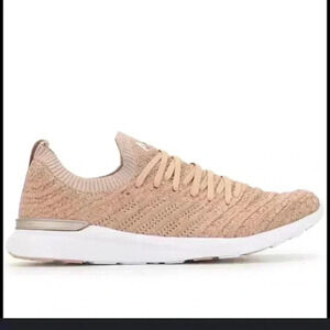 APL: ATHLETIC PROPULSION LABS Techloom Wave low-top sneakers Rose Gold & Pink 10